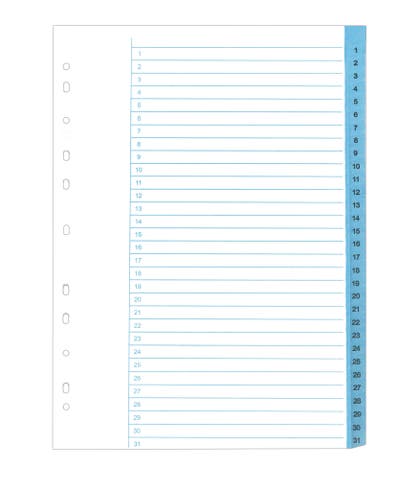 Register A4 i papper Niceday