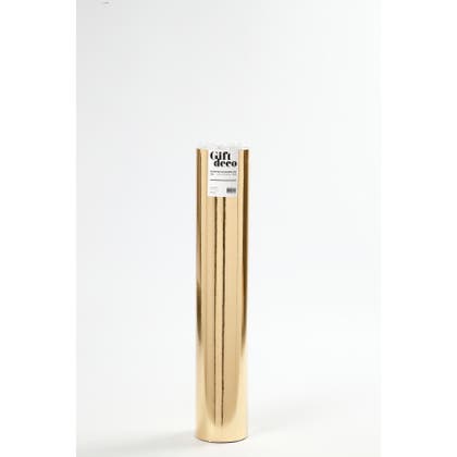 Presentpapper Guld blankt 100 Meter