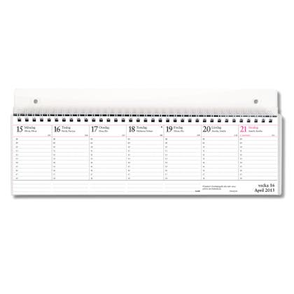 Kalenderställ vägg transparent