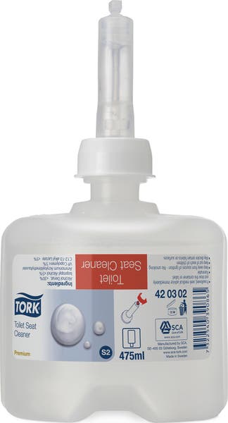 Toalettsitsrengöring Tork S2 475 ml 8 st/fp