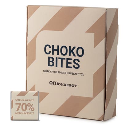 Choklad Havssalt 70% 5 g 75-pack