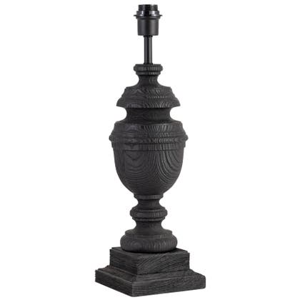 Bordslampfot Charlotte H42,5 trä svart