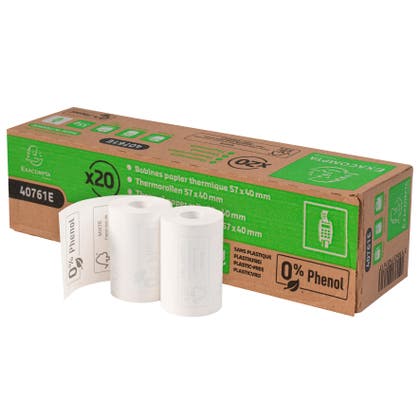 Kassarulle 57x40 mm 18 m 20-pack