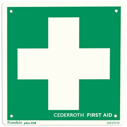 Skylt Första Hjälpen Cederroth