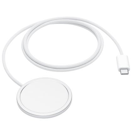 Trådlös laddare USB 1 m vit