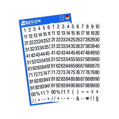 Etikett 5mm 00–99 252/fp