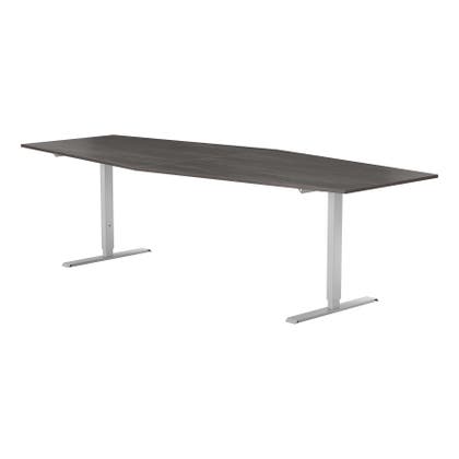 Konferensbord 2800x1200x800 mm Silver underrede