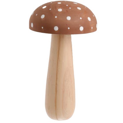 Dekoration svamp i trä