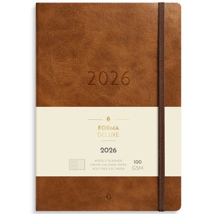 Kalender Forma Deluxe 2026 brun
