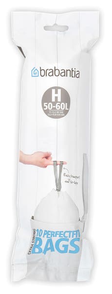 Avfallspåse PerfectFit H 50-60L 10st/fp