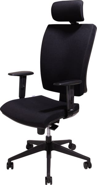 Kontorsstol Montpellier svart