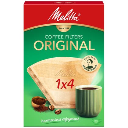 Kaffefilter Melitta 1x4 80-pack