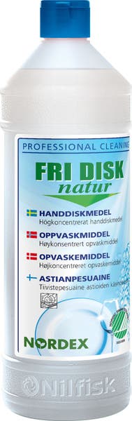Handdiskmedel Fri Disk Natur flytande 1 liter