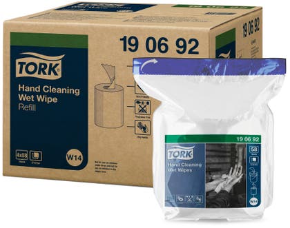 Våtduk Tork Premium Hand Refill 58-pack