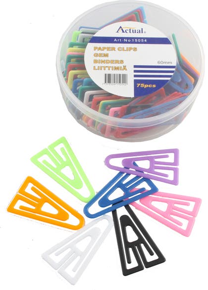 Plastgem sorterade färger