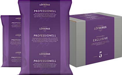Kaffe Löfbergs Professional Exclusive Hela Bönor Fair Eko 6 x 1000 g
