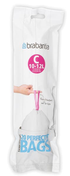 Avfallspåse PerfectFit C 10-12L 20st/fp