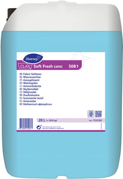 Sköljmedel Clax Soft Fresh concentrat 20 liter