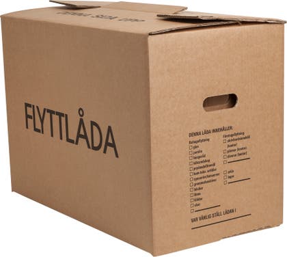 Flyttlåda dubbelwell 7 mm / 560 x 330 x 406 mm