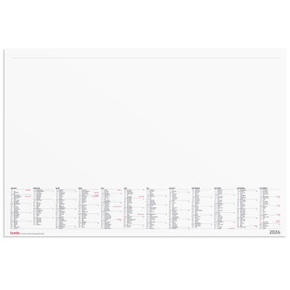 Skrivunderlägg/kalender Elegant 2026