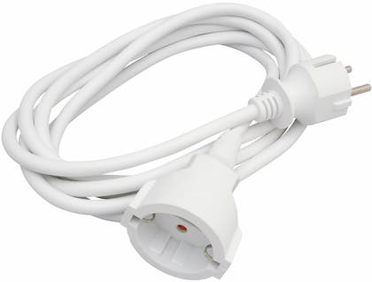 Skarvsladd vit jordad och petskyddad