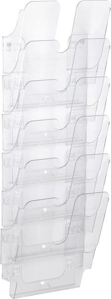 Blankettfack Flexiplus 6 A4 stående transparent