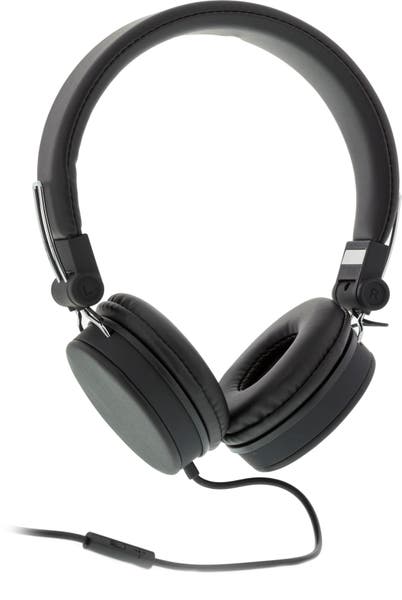 Hörlurar on-ear trådade HL-W202 svarta