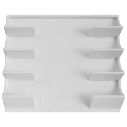 Pennhållare Whiteboard vit magnetisk