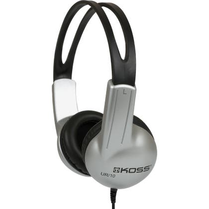 Hörlurar KOSS On-Ear UR10 Silver
