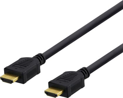 HDMI-kabel High-Speed Deltaco 15 Meter Svart