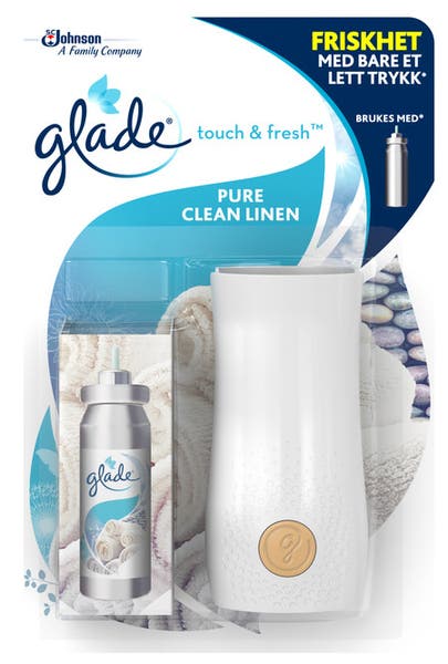 Luftfräschare Glade Touch & Fresh Clean Linen Hold 10 ml