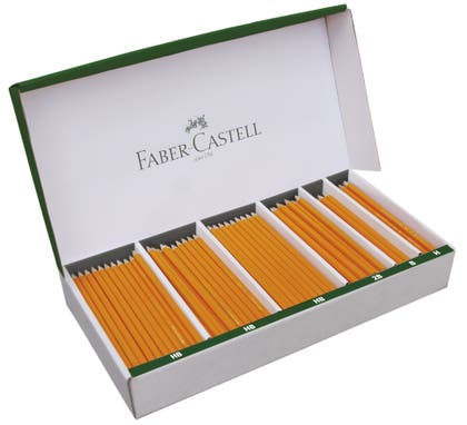 Blyertspenna Faber gul 300 st/fp