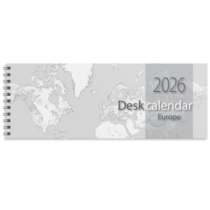 Plankalender stor Europe 2026