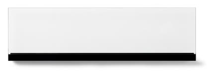 Broschyrställ Linus vägghängd med glasskiva