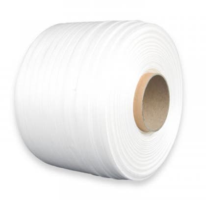 Balstrapband/VG-band Vit 500 m