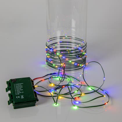 Ljusslinga Dew Drop batteri 7 m