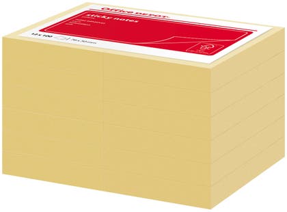Notisblock Office Depot Gul