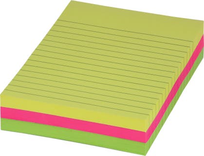 Notis X-Sticky 150x101mm linjerad 3/fp