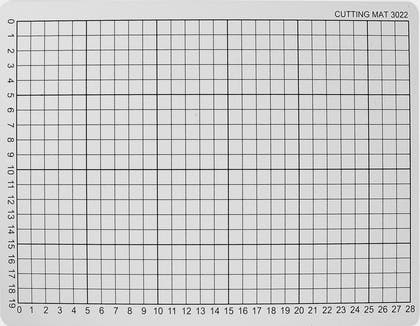 Skärmatta/ -underlägg grå