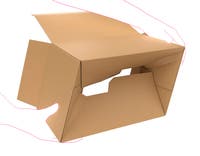 Snabbottenlåda A4 305 x 215 x 160 mm 3 mm