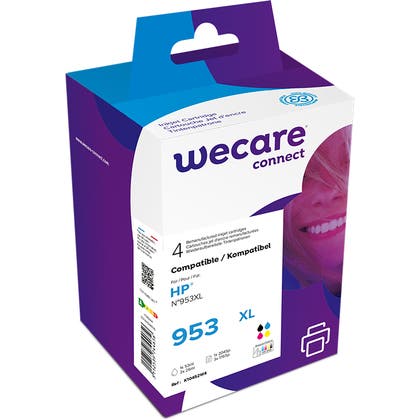 Bläck Wecare 953XL CMYK 4 st/fp