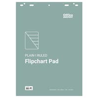 Blädderblock Office Depot 600 x 850 mm linjerad/olinjerad 50 blad/block