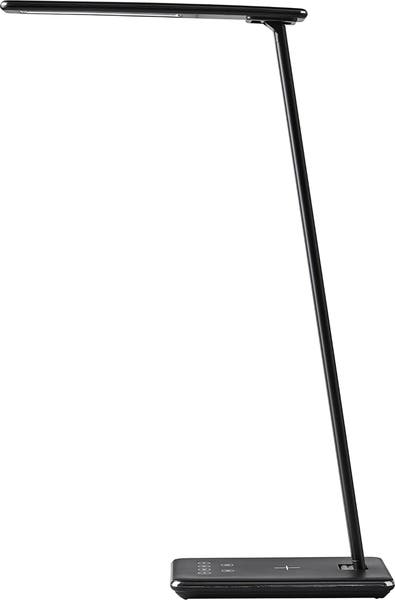 Bordslampa LightUp Singapore LED Qi-laddare USB-uttag