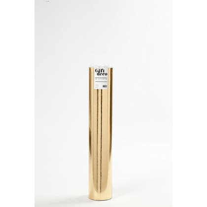 Presentpapper Guld blankt 100 Meter