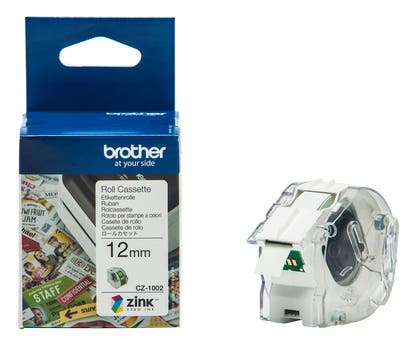 Etikett Brother CZ1002 12 mm 5 meter