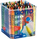 Vaxkrita Giotto 8 x 12 färger 96 st/fp