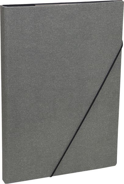 Skrivplatta Amelia canvas grå