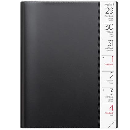 Stor Veckokalender 2026 svart