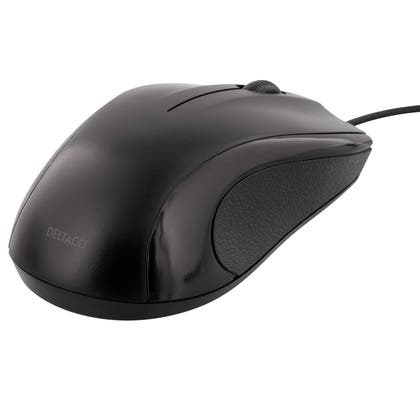 Mus trådad 3 knappar