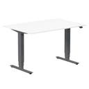 Skrivbord höj- och sänkbart Ergofunk Max 120x80 cm vit/antracit